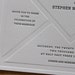 Letterpress Wedding Invitation - Vintage Stationery (Sample Set)