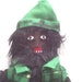 OOAK Little Bigfoot Jean Claude Plush Art Doll