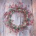 FIONA red berry WREATH