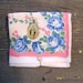VINTAGE LiNEN KEEPSAKE POUCH with Virgin Mary