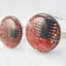 Red Circuit Cuff Links