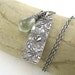 CLEARANCE Spring Jewelry Green Mystic Quartz Climibing Roses Rectangle Bar Sterling Silver - Solo No. 46 - Jennifer Casady