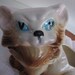 Vintage Cat Planter