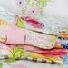 Vintage Sheet Scrap Pack - Wide Top Hems