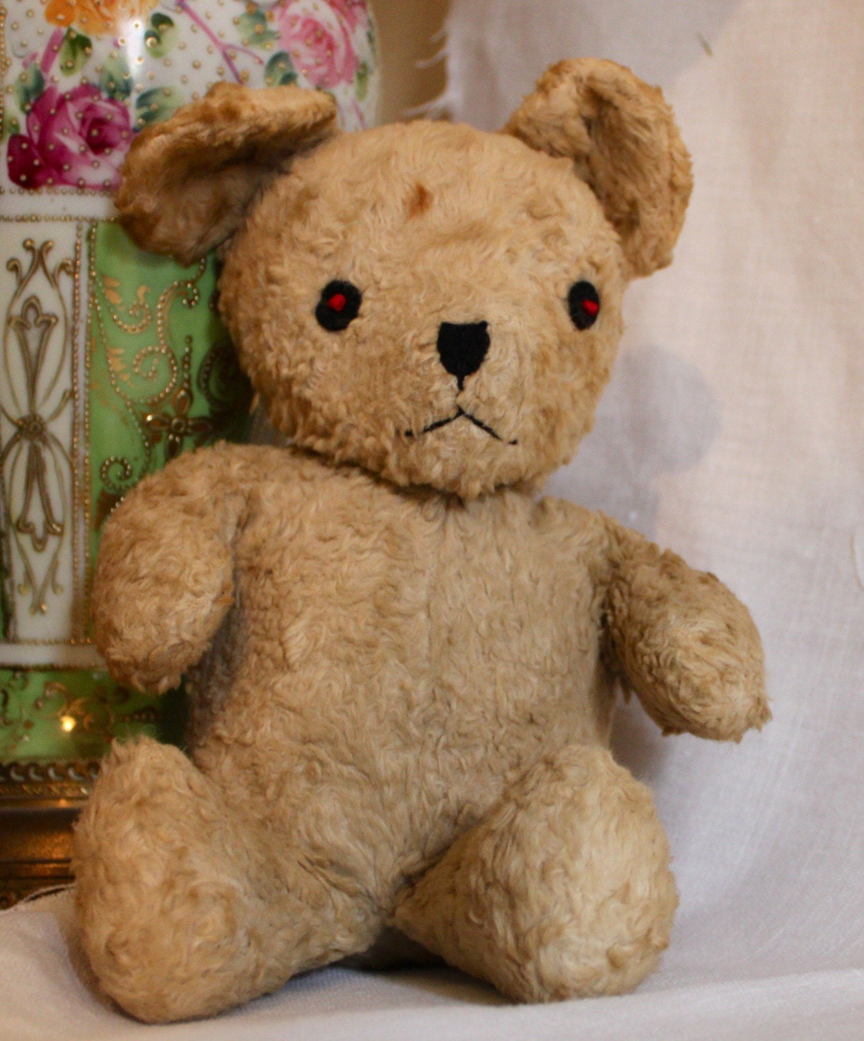 stuffed teddy bear with music box