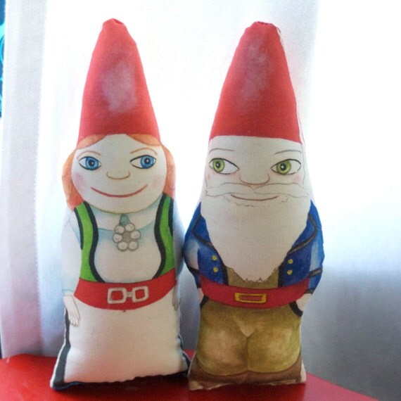 stuffed garden gnome