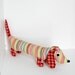 wiener dog plush