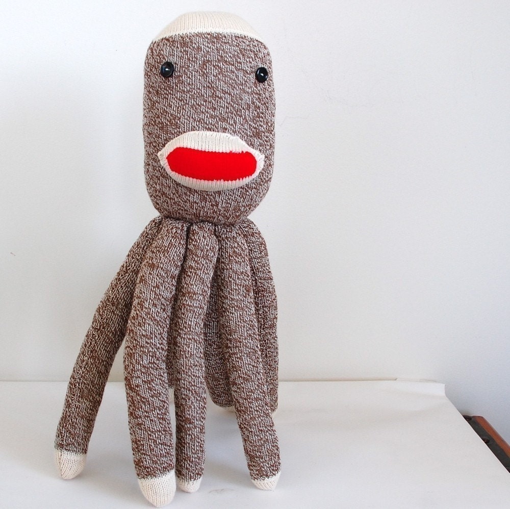 octopus sock puppet