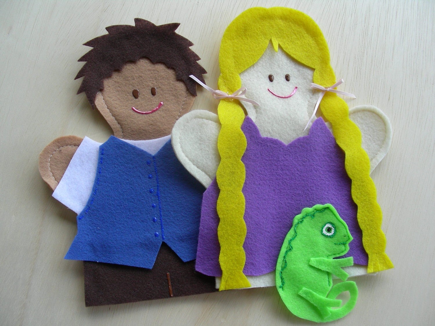 Rapunzel Puppet Set