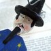 VINTAGE Dancing Wooden Magician handmade