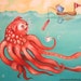 Octopus Dog Art Prints