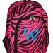 Hot Pink Zebra Backpack Includes Monogrammed Name or Initials of Your Choice