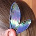 Fairy Ear Wings in Blue Cicada