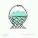 egg basket block print