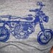 SL 350 motorbike heather gray shirts