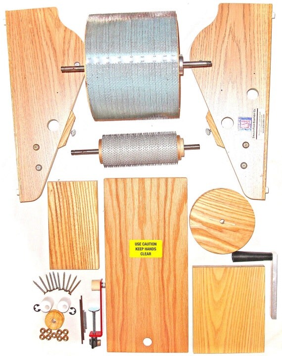 STRAUCH PETITE KIT drum carder for blending fluffy fine wool