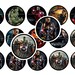 The Avengers (1) inch digital Circle Image 4X6