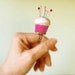 Pincushion Ring - Strawberry Vanilla