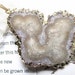 Muse, HUGE-Amethyst Stalactite Slice Pendant
