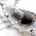Kaitelynn- HUGE- Geode Cavern and Druzy Pendant