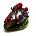 Margo lampwork beads Dichroic seashell octopus