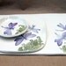 Ceramic Sushi or Cheese and Cracker Set Hand Built Pottery