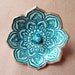 Malachite Lotus Ring Holder Bowl