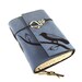 Journal, Leather, Blue, Notebook: Black Bird