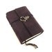 Journal, Leather, Suede, Deep Purple