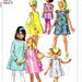 1960s Simplicity 7454 Pattern Girls Dress Collarless Round Neck Back Zipped Lace Insert Vintage Sewing Pattern Size 12