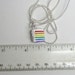 Rainbow Cake Necklace - Food Jewelry