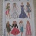 Vinage 80s Simplicity 9334 Barbie Doll Clothes Pattern