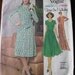 Vintage 70s Vogue 1547 Diane Von Furstenberg Dress pattern sz 10 B 32.5
