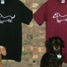 Whimsical Wiener Dachshund T-Shirt 2 Colors