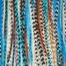 SALE Turquoise 6 Feather Hair Extensions LONG - Salon Grade : FREE micro link clamp 100% Real Feathers
