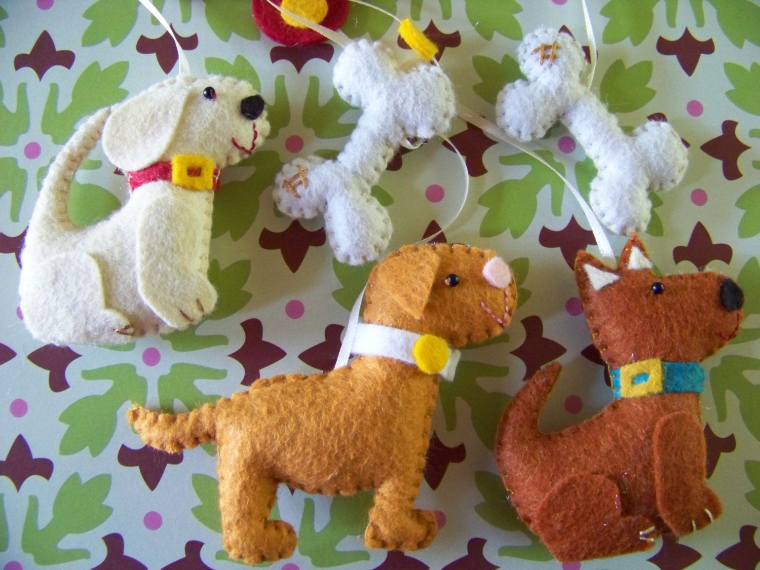 Baby Mobile Baby Crib Mobile Dog Mobile Nursery by lollipopmoon