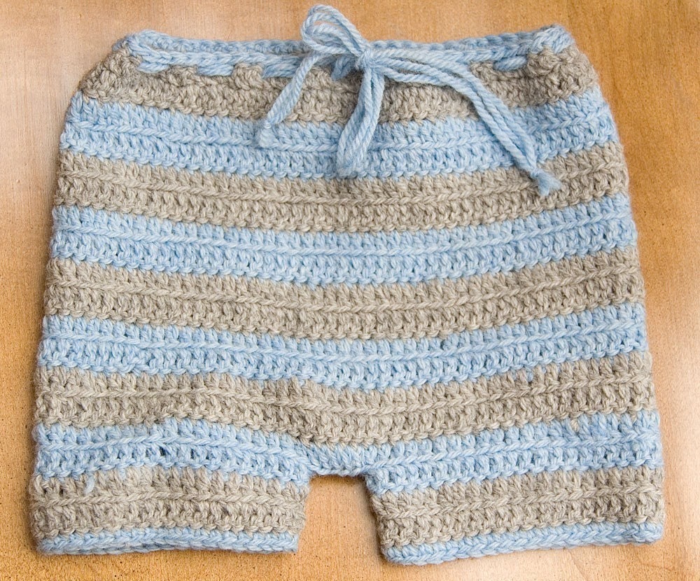 Crochet PatternStriped Shorties/Longies by KristieLynn on Etsy