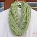 CLEARNACE-Infinity Eternity Cowl Scarf-Frosty Green