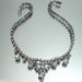 Vintage Bridal Wedding Rhinestone Necklace