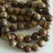 32inch Strand 10mm Natural Color Wood Beads Large Hole