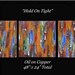 Art Sale Was 335 now 198 Original Art for Sale 48 x 24 Abstract Triptych Copper Painting Raw Feng Shui Karina Keri-Matuszak