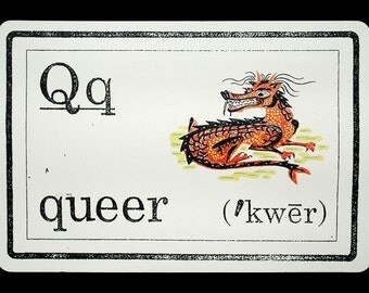 Queer dragon / blank card