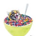 CEREAL KILLER Tiger Cub 8.5 x 11" print by Ray Young Chu