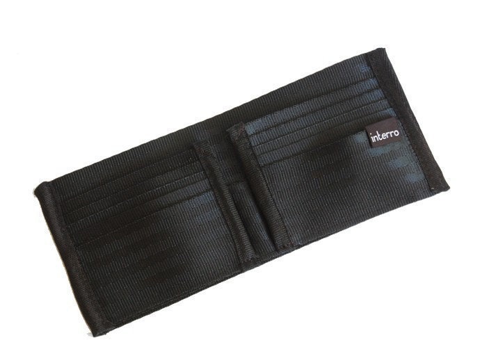 Men&#39;s Seatbelt Wallet Vegan Leather Alternative Wallet