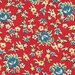 School Days - Teachers Bouquet in Apple: sku 21617-16 cotton quilting fabric by American Jane for Moda Fabrics - 1 yard