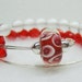Red Slipper Row Counter Bracelet