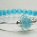 Maritime Mist Row Counter Bracelet for Knitting or Crochet
