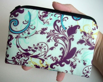 Little Zipper Pouch Coin Purse ECO Friendly Padded Sky Bazaar