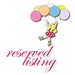 RESERVED - Barbie Purse