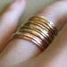 Slim Stacking Rings - Mixed Metals, Set of 9